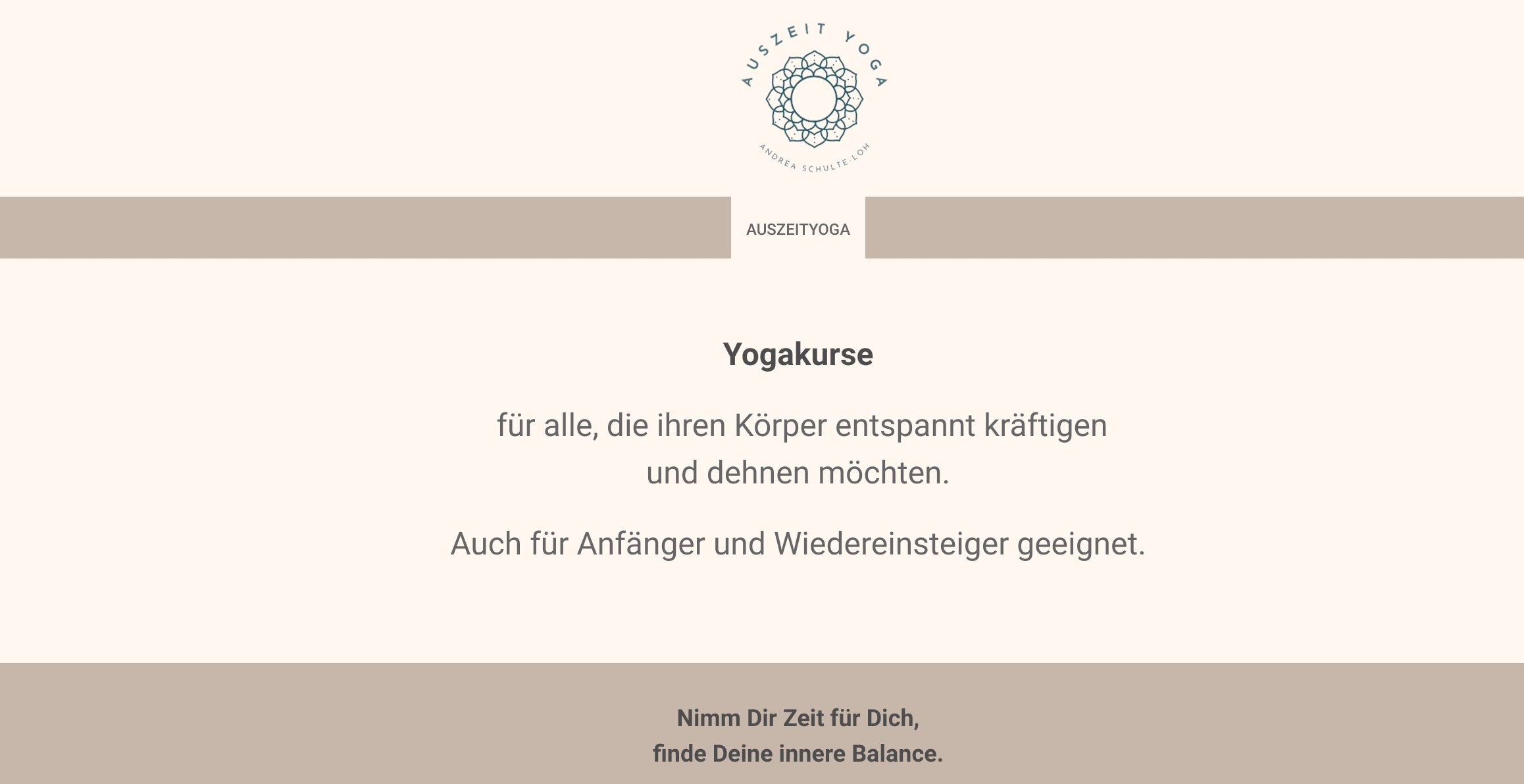 Auszeityoga
